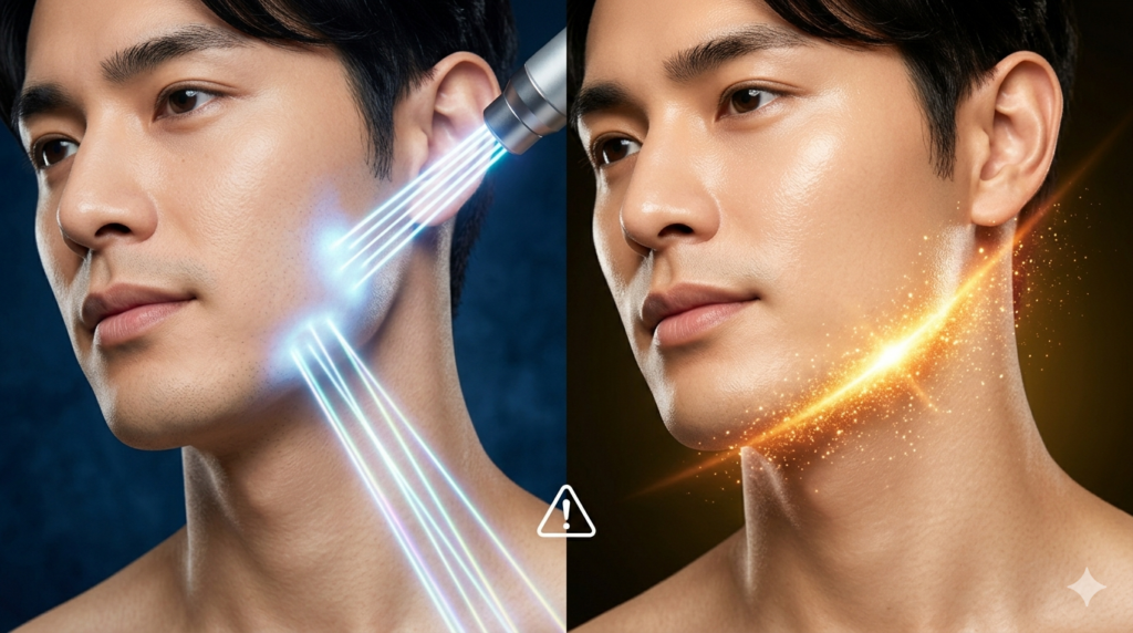 医療脱毛と光脱毛を両方経験した30代が比較した記事のアイキャッチ画像